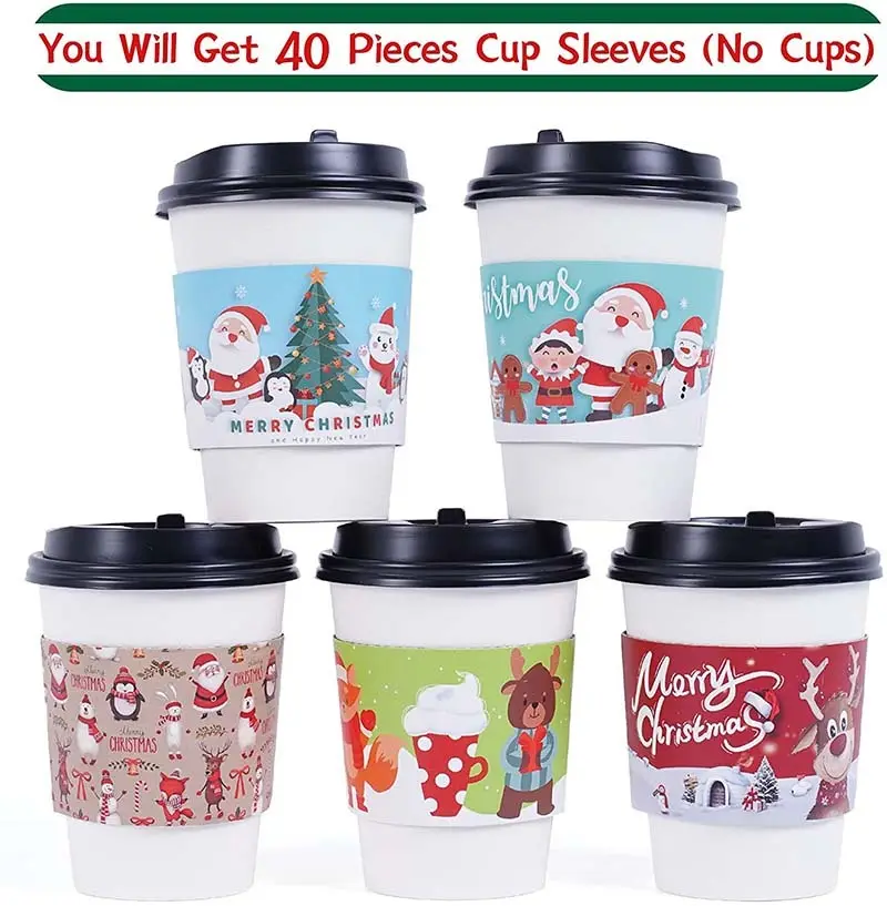 Customized Paper Coffee Cups with Lids Coffee Cups & Sleeves Wholesale - Uchampak 3