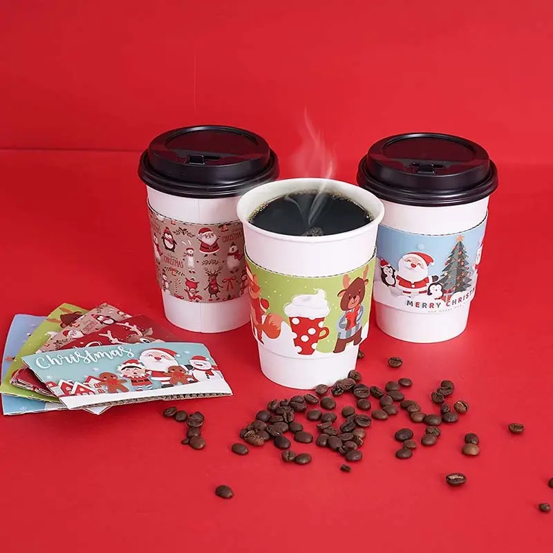 Customized Paper Coffee Cups with Lids Coffee Cups & Sleeves Wholesale - Uchampak 6