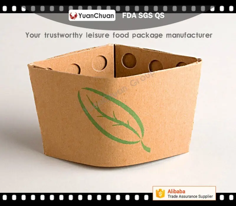 OEM&ODM Cardboard Coffee Sleeves for Food Pack 7