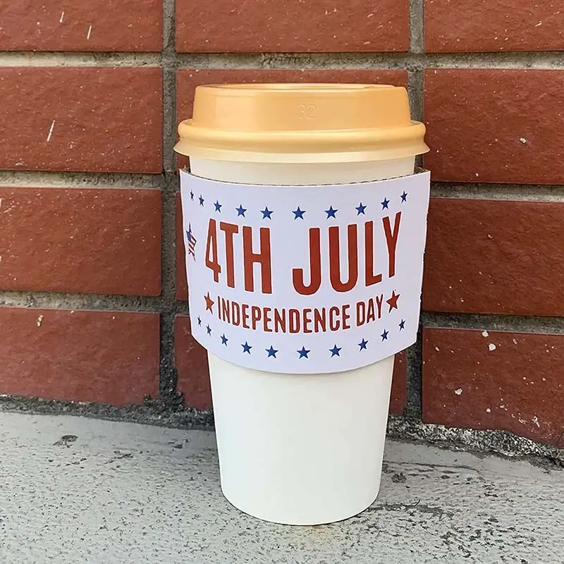 hot cup sleeves at Wholesale Prices | Uchampak 4