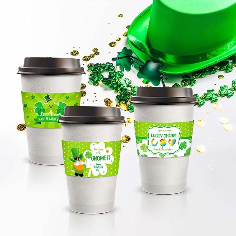 Custom printed coffee cup sleeves  Manufacturer | Uchampak 3