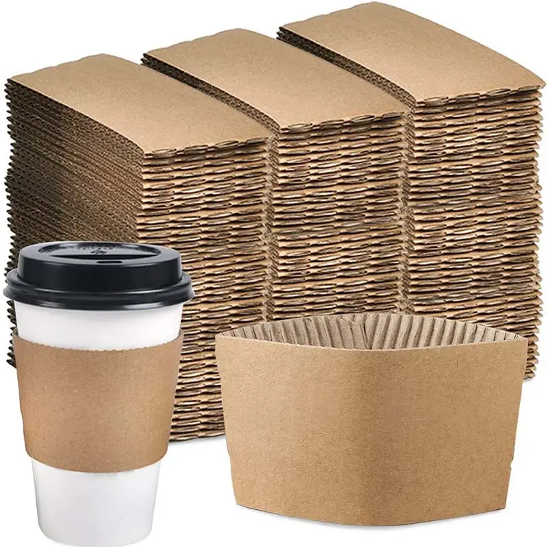 Custom paper cup sleeve  Manufacturer | Uchampak 3