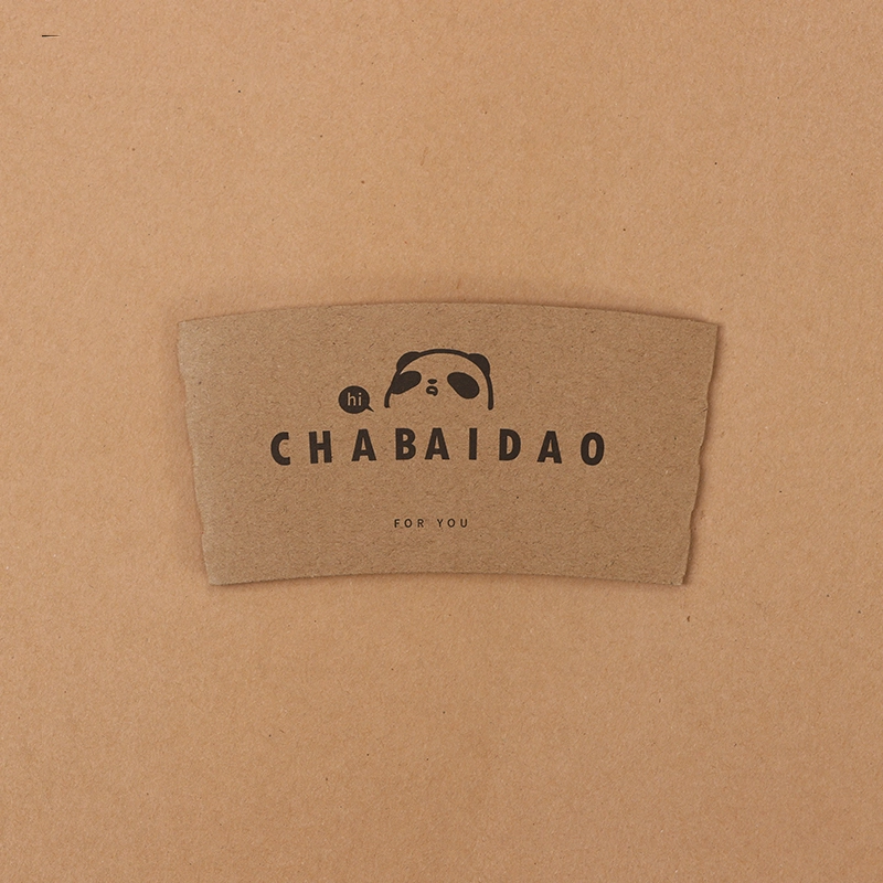 Uchampak - Paper Cup Sleeve Cups Sleeves custom printing eco-friendly disposable Cup Sleeves 1