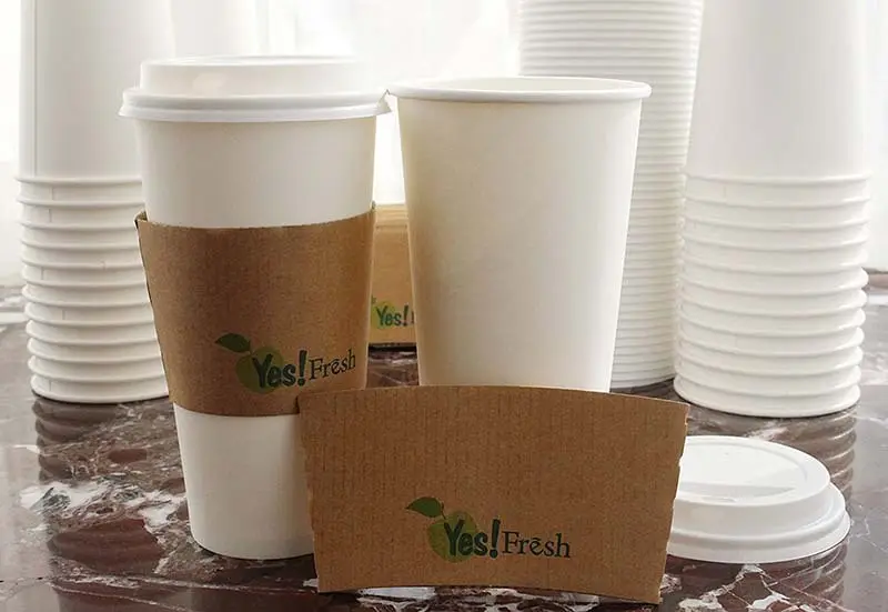 For Ghost Restaurants Printed Coffee Sleeves by Uchampak 7