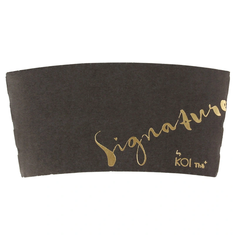 Uchampak - Custom printing paper cup sleeve for coffee Cup Sleeves 1