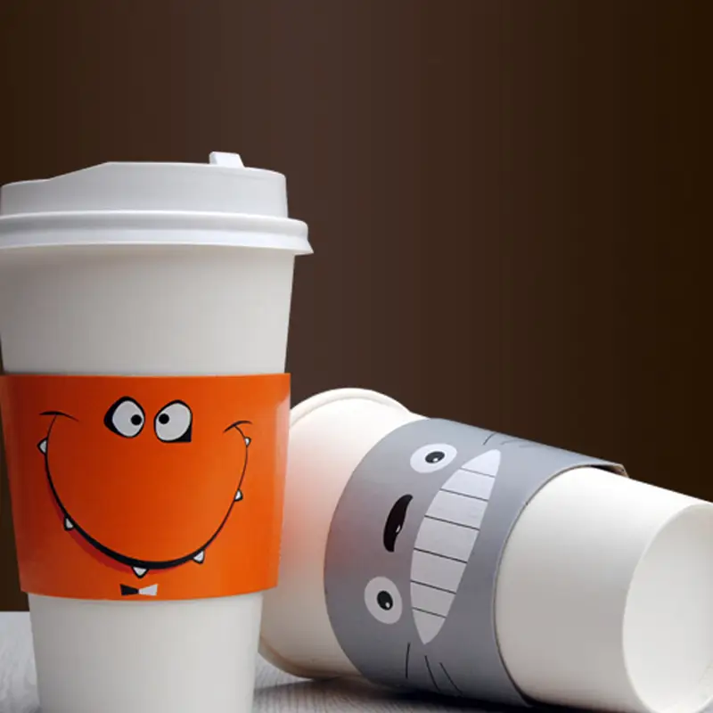 Uchampak - Selongsong cangkir kopi berdinding ganda yang dapat digunakan kembali dengan berbagai Selongsong Cangkir mug 1