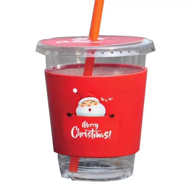 Uchampak - Customized plastic coffee cup sleeves for packing Cup Sleeves 1