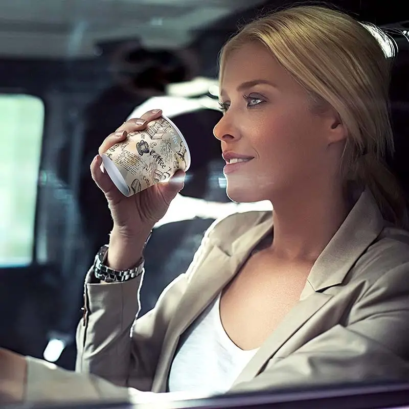 Custom custom paper coffee cups  Manufacturer | Uchampak 4