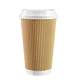  disposable coffee cups with lids  | Uchampak 3