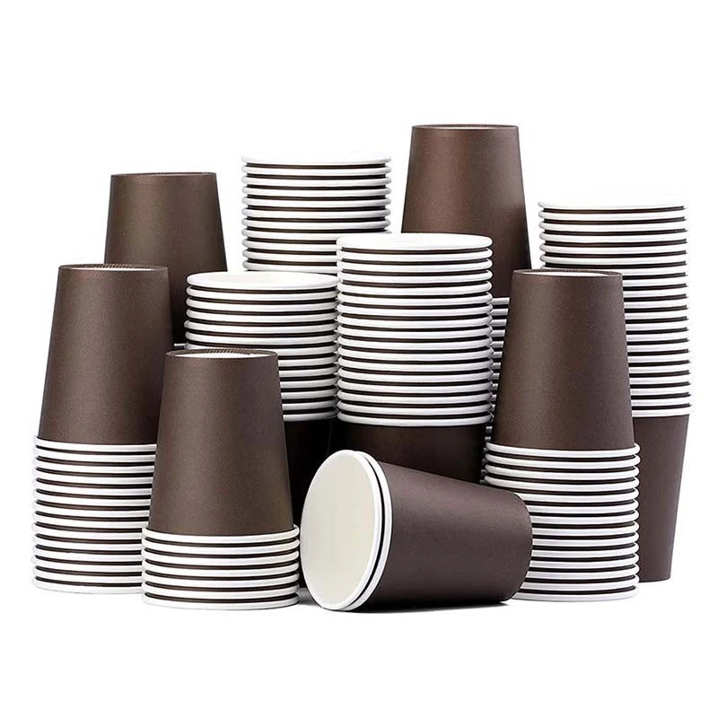 Uchampak- Paper cup Custom Logo Square Paper Container Square Paper Bowl Single wall cup 1