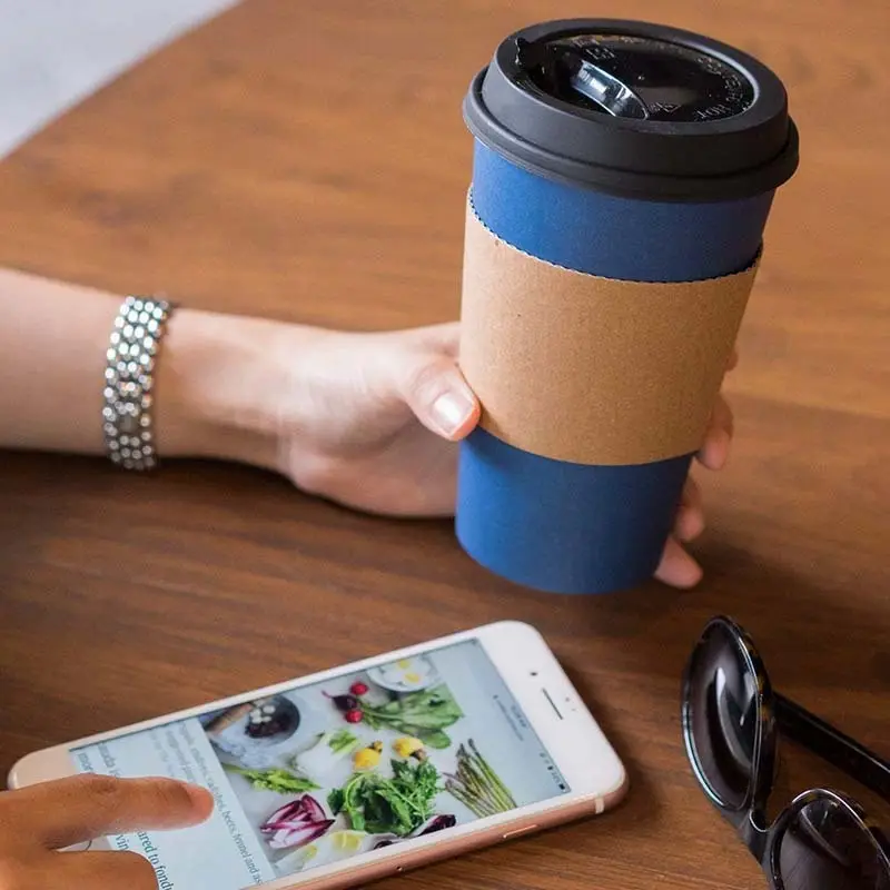 OEM&ODM Printed Coffee Sleeves Manufacturing for Fast Food 6