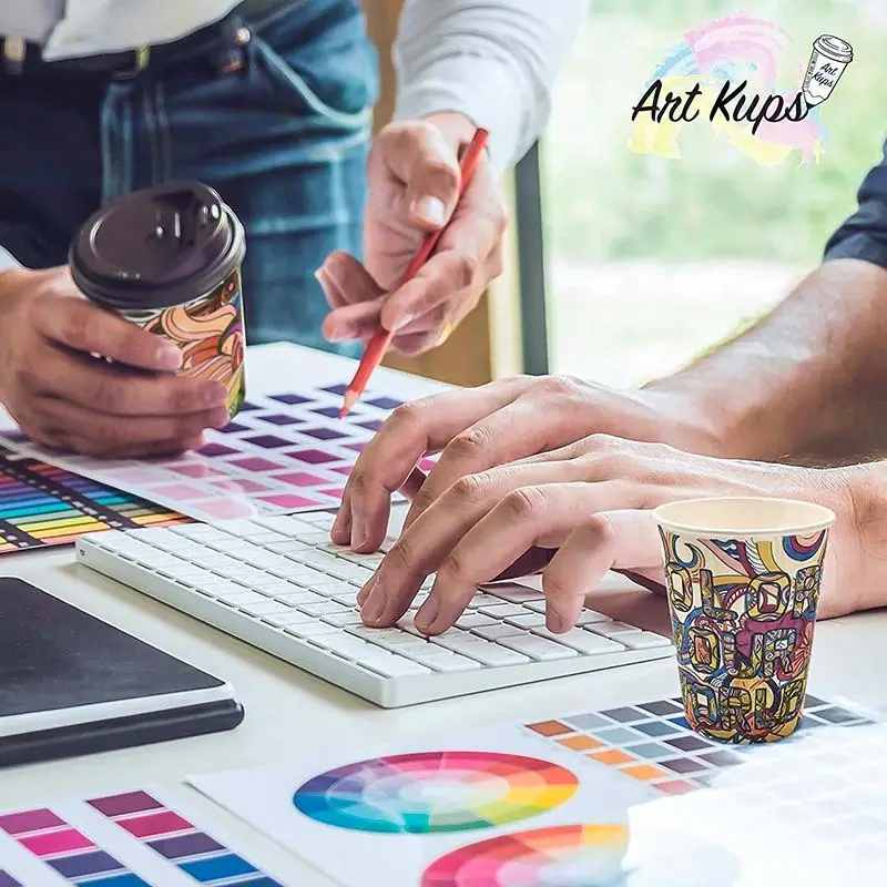 Custom custom paper cup  Manufacturer | Uchampak 6