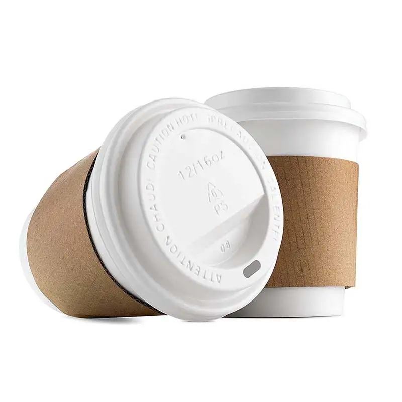 Учампак- хартиена чашка Прилагодено лого Сад за хартија Сад за хартија Зелено злато Темно ѕиден СТИЛ Чаша со еден ѕид 1