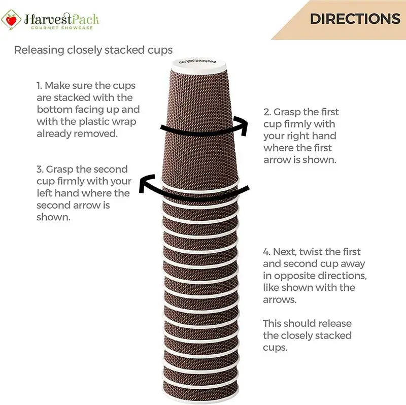 Custom ripple paper cup manufacturers  Manufacturer | Uchampak 7
