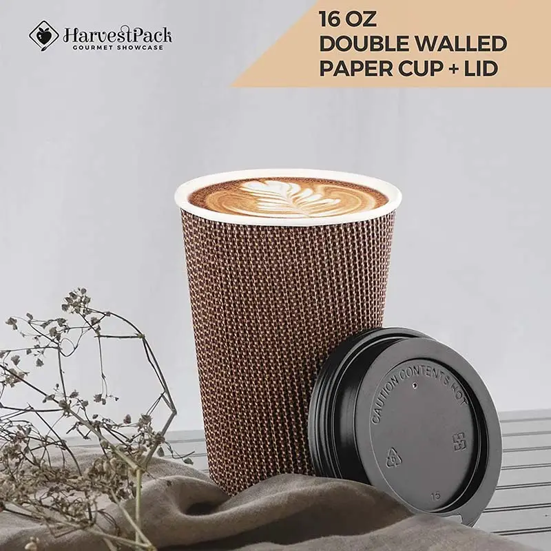 Custom ripple paper cup manufacturers  Manufacturer | Uchampak 5