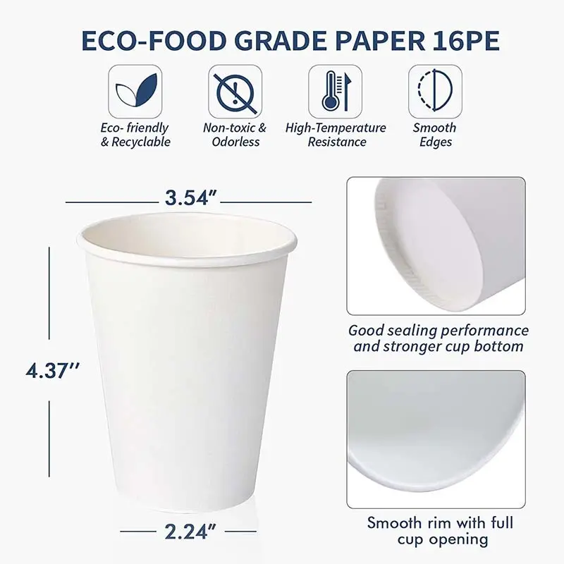 Custom single wall paper cup  Manufacturer | Uchampak 4