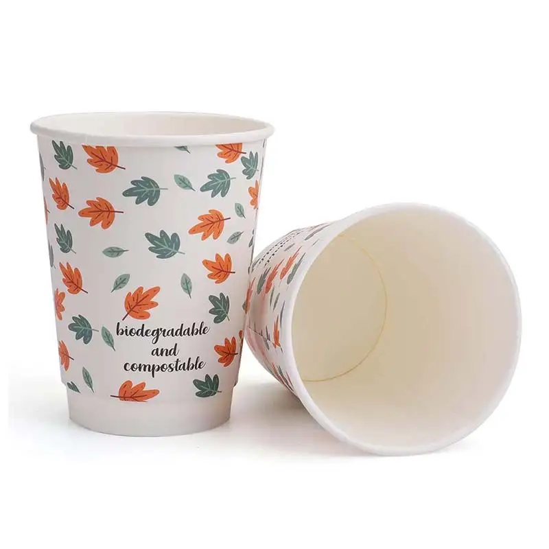 Uchampak- Paper disposable cups-hot/cold beverage cups for water juice, coffee parties or coffee Single wall cup 1