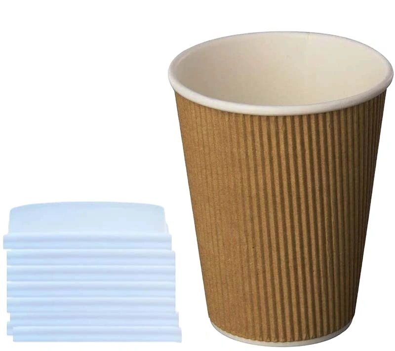 Uchampak- Compostable Paper Cups | Disposable Paper Coffee Cups | Water Paper Cups, Hot coffee, Cold Beverage wall cup 1