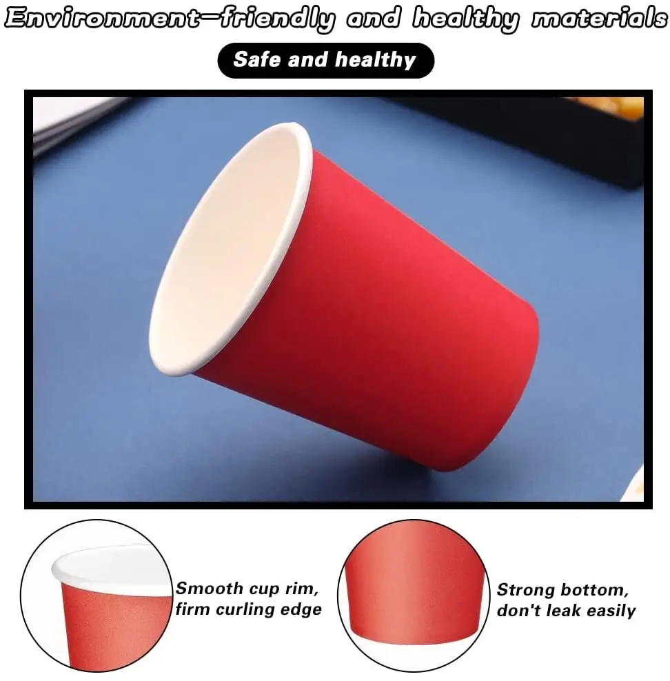 Custom single wall coffee cups  Manufacturer | Uchampak 4