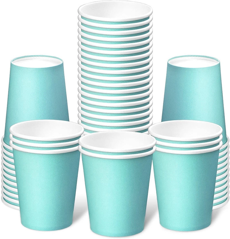 Uchampak - Disposable paper cup, small paper cups for bathroom Disposable Tableware Single wall cup4 1