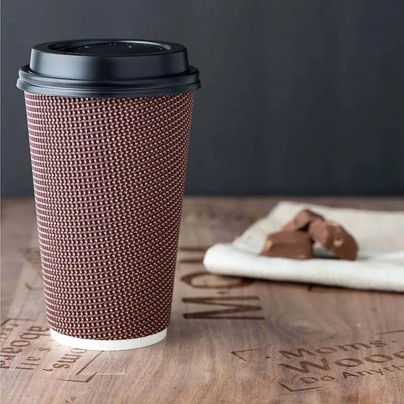 Custom black ripple cups  Manufacturer | Uchampak 4