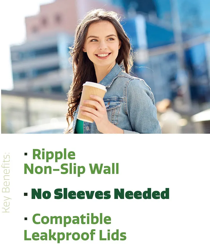Uchampak |  ripple paper cups suppliers  5