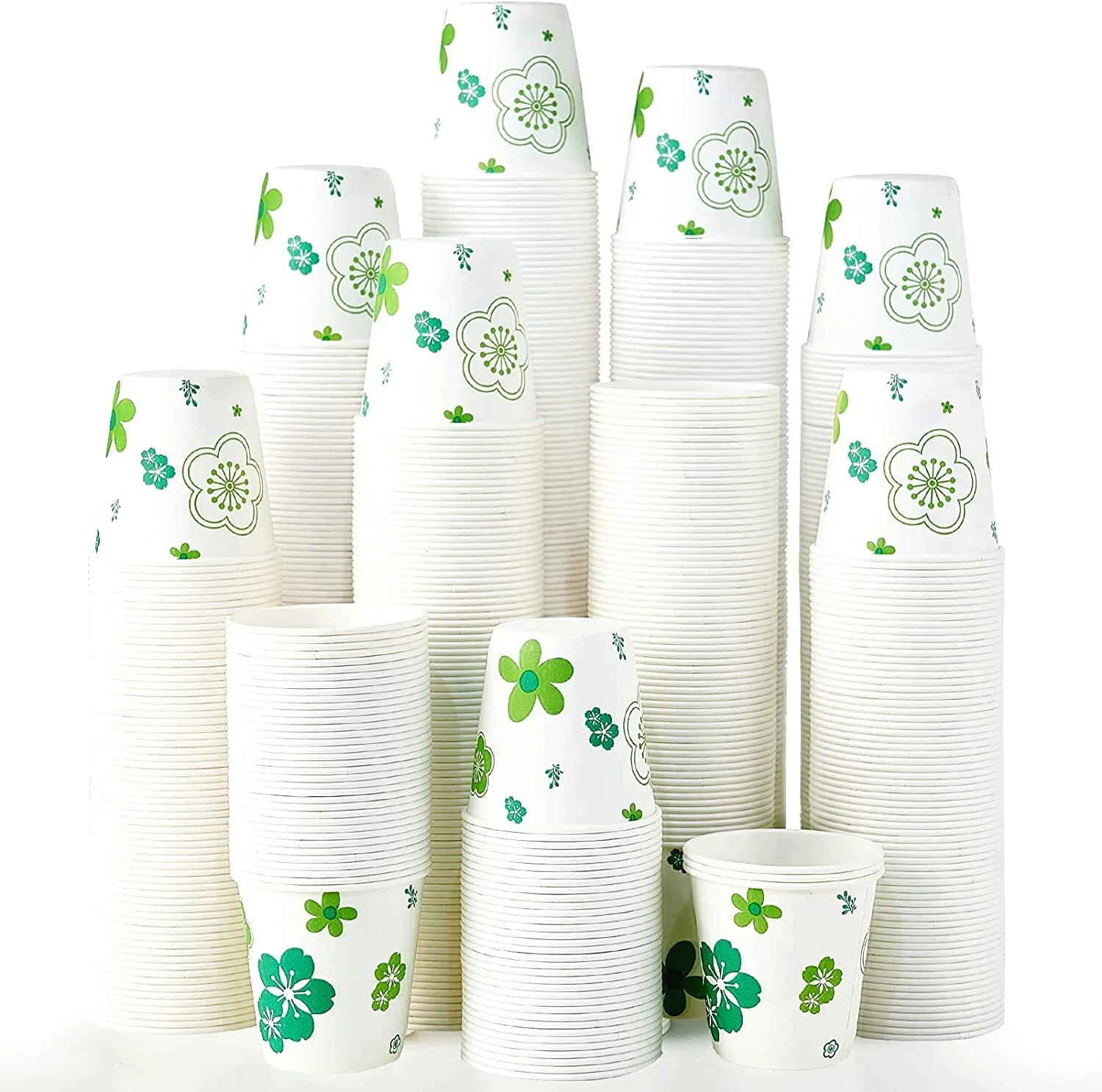Uchampak- Disposable Cups Cold Disposable Drinking Cup for Party, Picnic, BBQ,and EventSingle wall cup 1