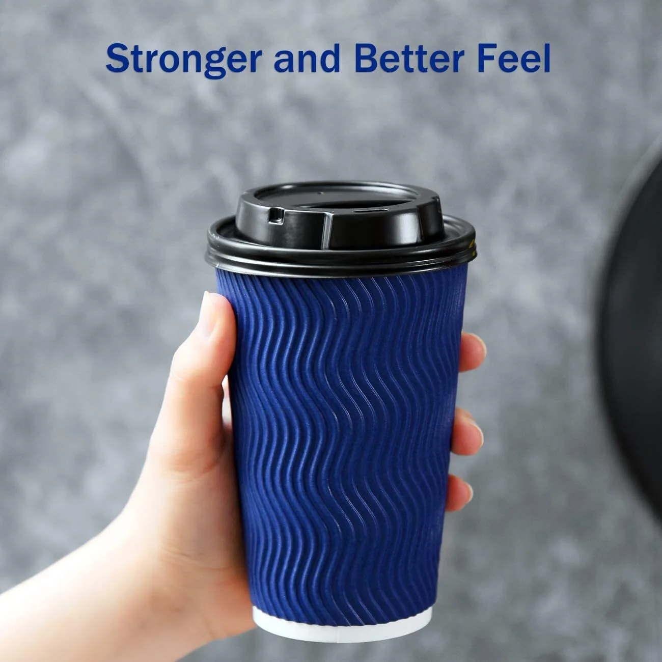 Custom ripple paper cups suppliers  Manufacturer | Uchampak1 6