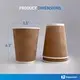  black ripple coffee cups  | Uchampak 5