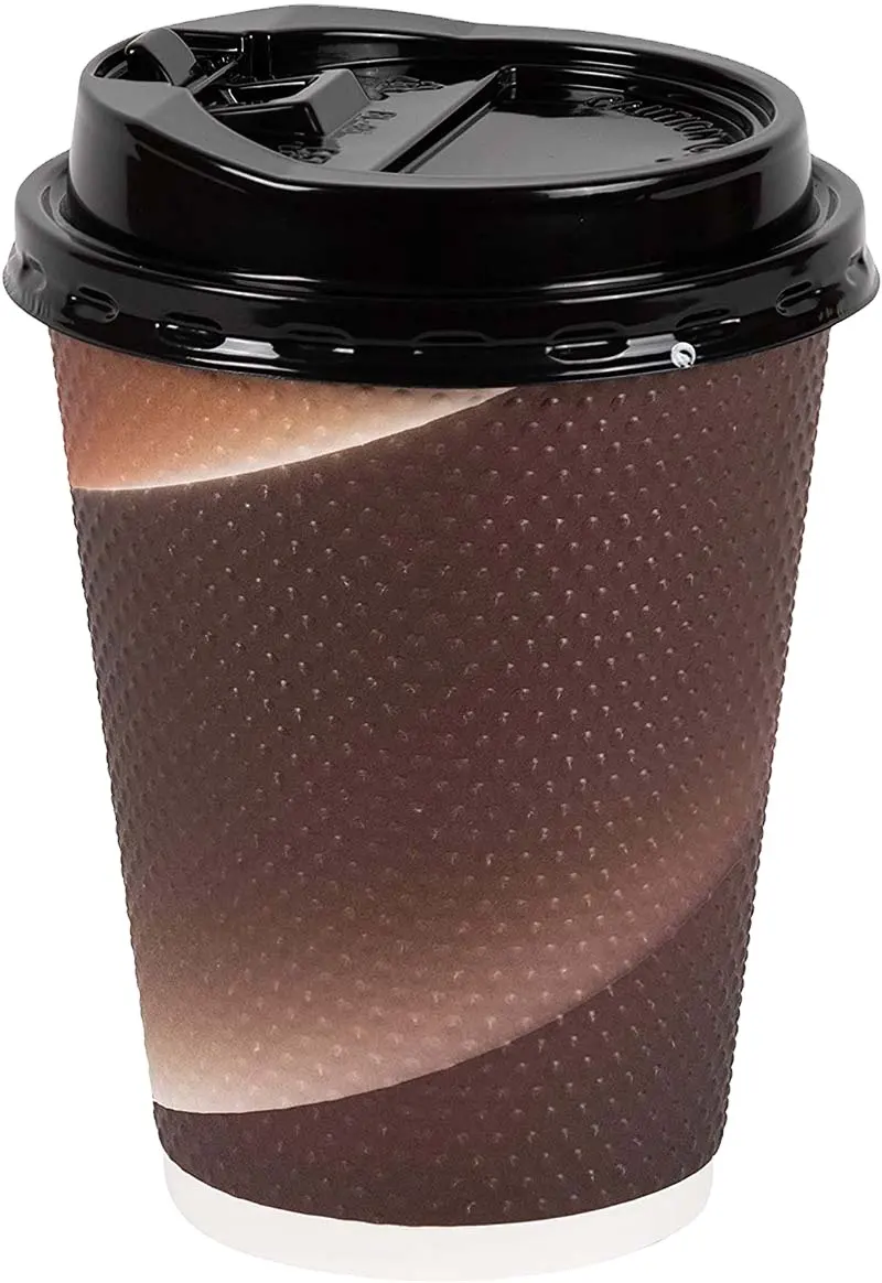 custom double wall paper coffee cups at Wholesale Prices | Uchampak 3
