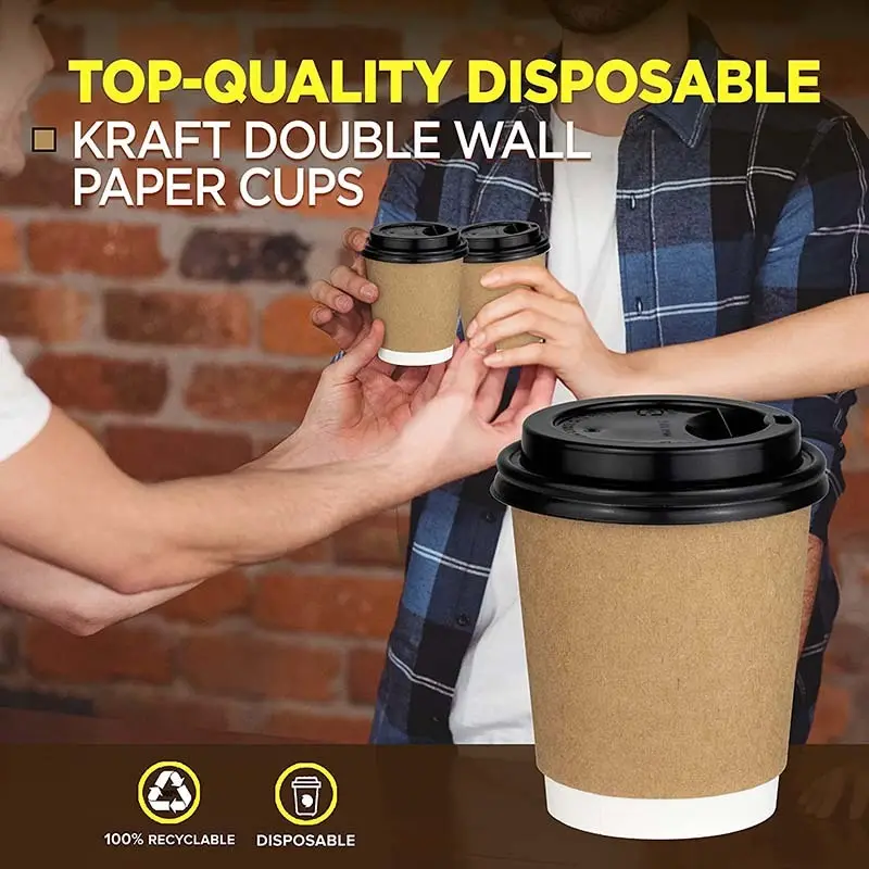 Custom double wall paper cup manufacturers  Manufacturer | Uchampak 6