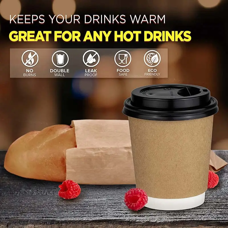 Custom double wall paper cup manufacturers  Manufacturer | Uchampak 4
