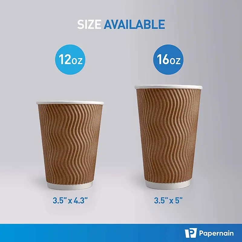  double wall disposable coffee cups  | Uchampak 5