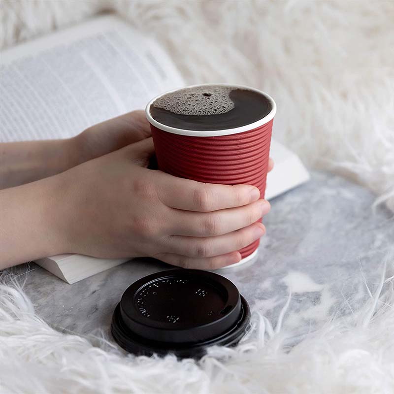 Uchampak |  double walled paper coffee cups  8