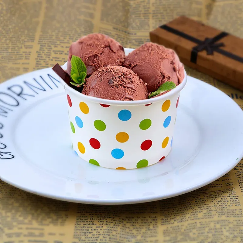 Custom ice cream plastic cups manufacturers  Manufacturer | Uchampak 5