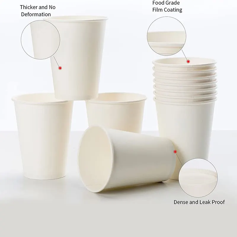 Custom Compostable Coffee Cups Manufacturing for Takeaway Packaging 3