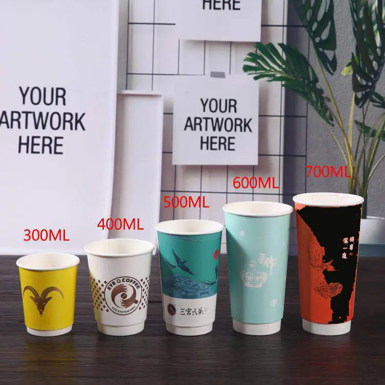 printed double wall coffee cups at Wholesale Prices | Uchampak 7