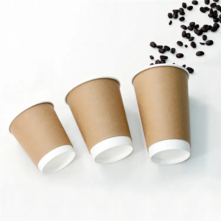  double wall compostable coffee cups  | Uchampak 6