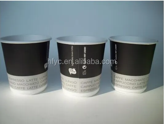 Uchampak |  double wall disposable coffee cups  4