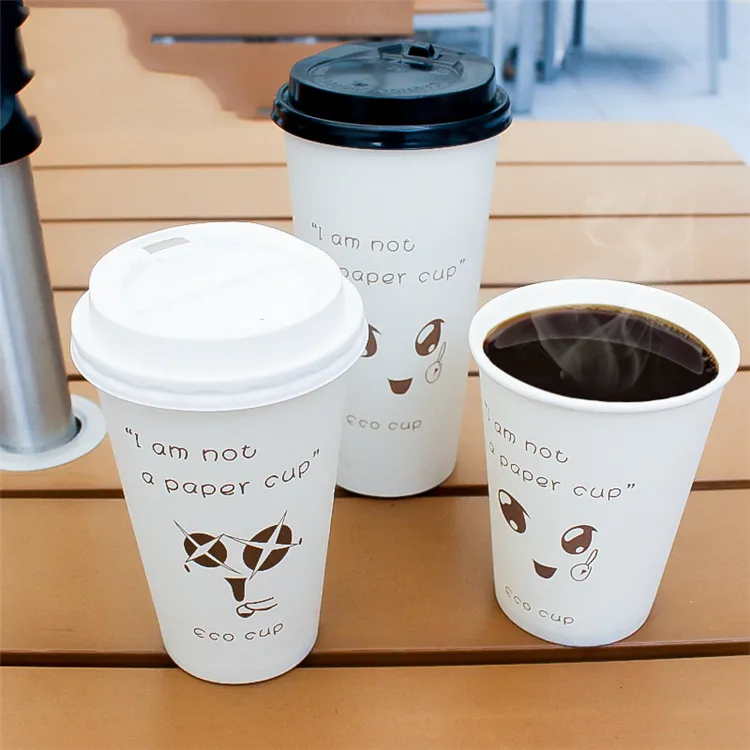  custom printed double wall cups  | Uchampak 2