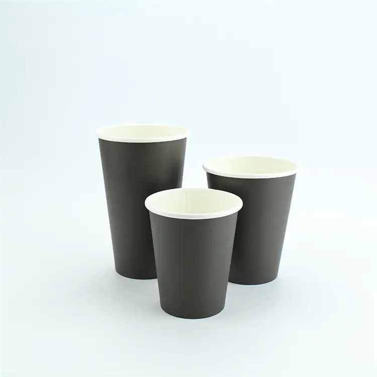 Uchampak -  8oz 12 oz 16oz 20oz 22oz Sugarcane Bagasse Paper Cup with PLA coated Double wall cup 1