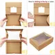 oblong cake box with window at Wholesale Prices | Uchampak 3