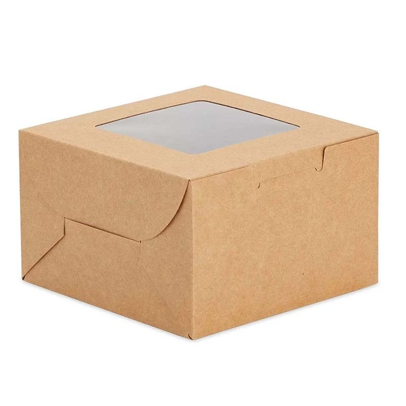 Uchampak - take away packaging restaurant paper to go containers disposable bento box Window &amp; Foldable Pak 1