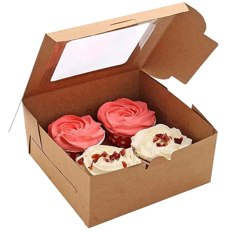 Uchampak |  kraft food boxes with window  6