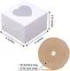 Custom 4 inch cake box with window  Manufacturer | Uchampak1 3