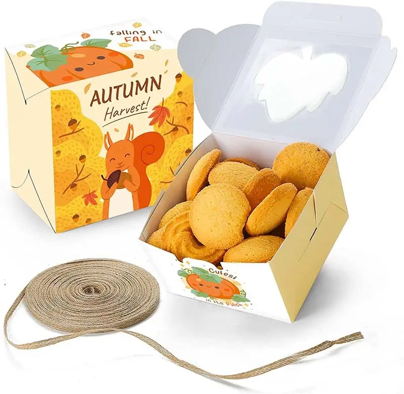 Custom 4 inch cake box with window  Manufacturer | Uchampak1 7
