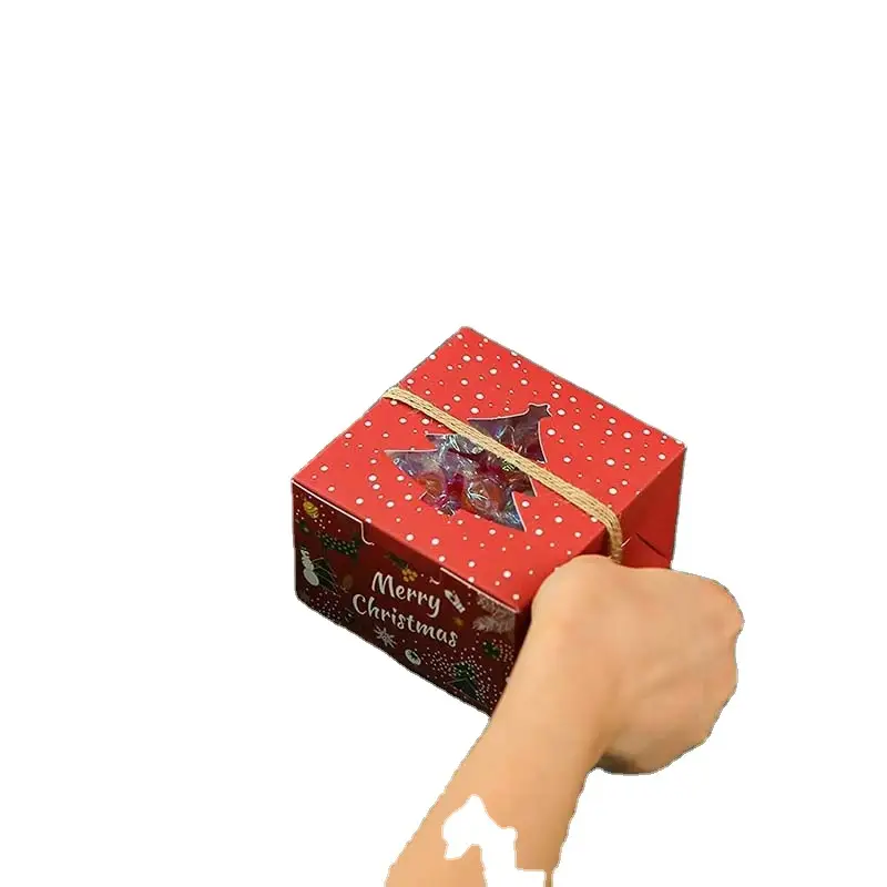 Uchampak - Sandwich Box With Window Cake Takeaway Box Disposable Paper  Wedge Box Triangle Window &amp; Foldable Pak 1