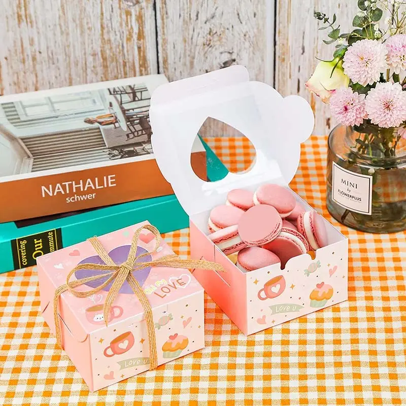  oblong cake box with window  | Uchampak 6