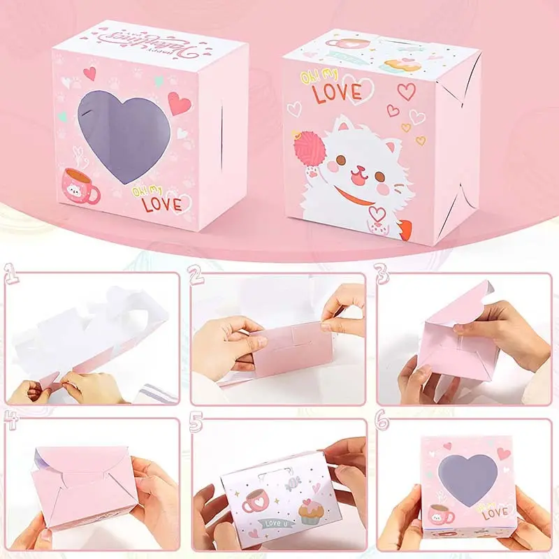  oblong cake box with window  | Uchampak 5