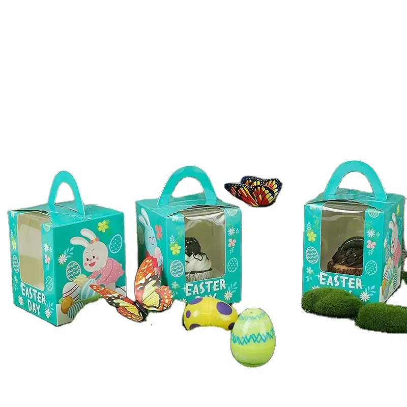 Uchampak – sumuštinių dėžutė su langu, vienkartinio popieriaus sumuštinių sumuštinių pleištinės dėžutės langas išsinešimui &amp; Sulankstomas pakelis 1